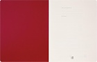 Zeszyt Moleskine Student Cahier XXL (21.6X27.9 cm) w Linie Czerwony/Szkarłatny (Moleskine Student XXL Ruled Scarled Red Soft Cover) - 8056999276874